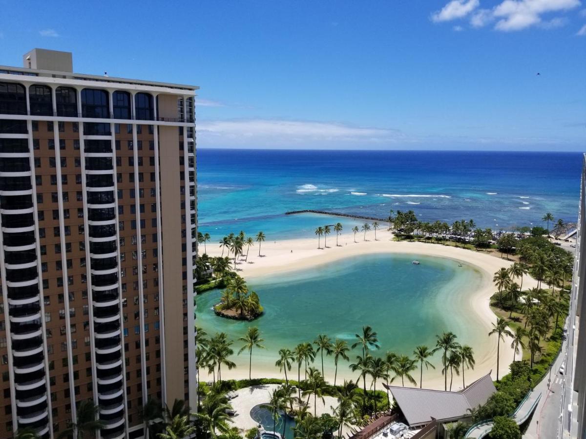 Ilikai Tower One Bedroom Lagoon View Waikiki Condos With Lanai & Free Wifi Χονολουλού Δωμάτιο φωτογραφία