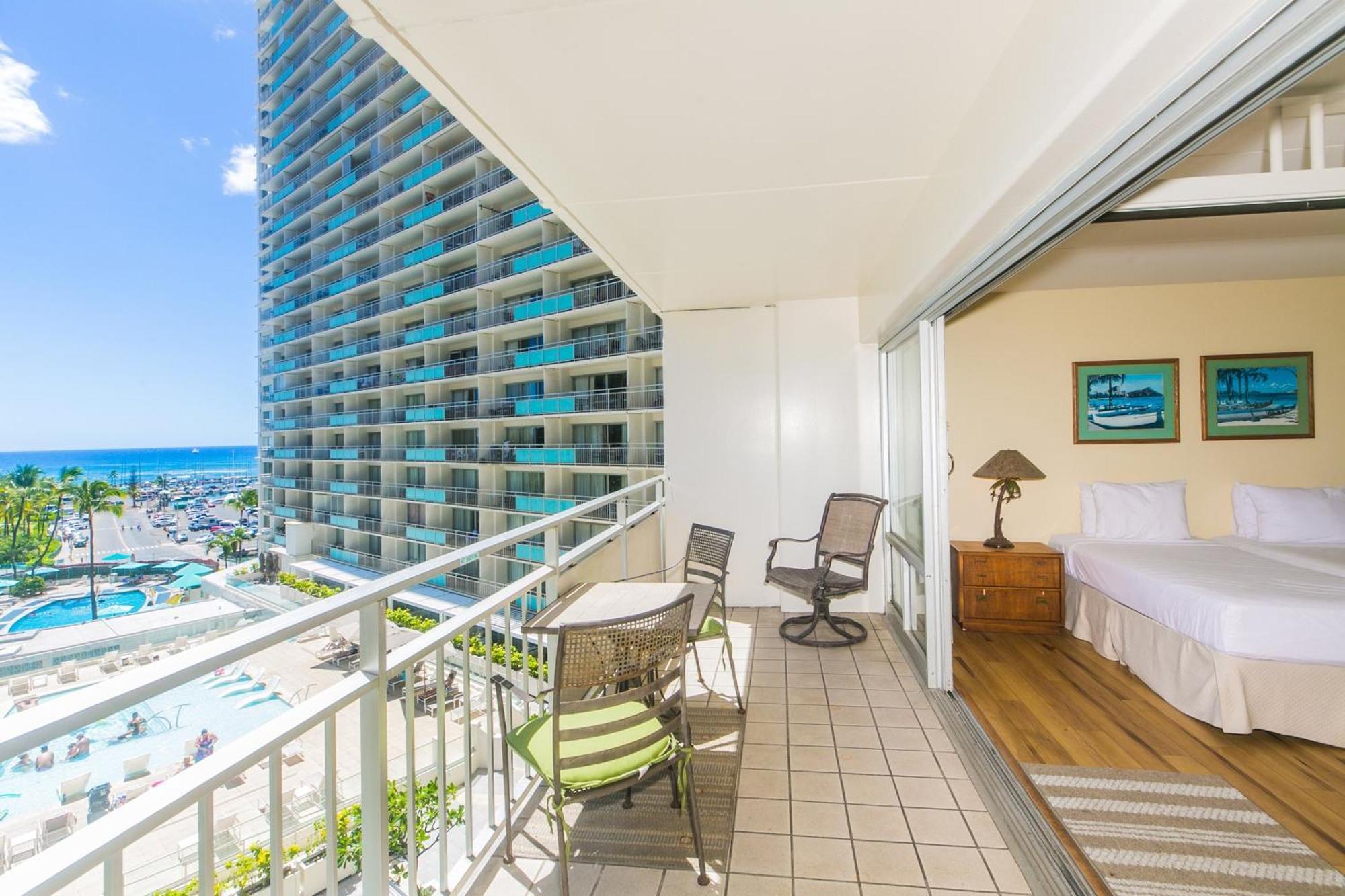 Ilikai Tower One Bedroom Lagoon View Waikiki Condos With Lanai & Free Wifi Χονολουλού Δωμάτιο φωτογραφία