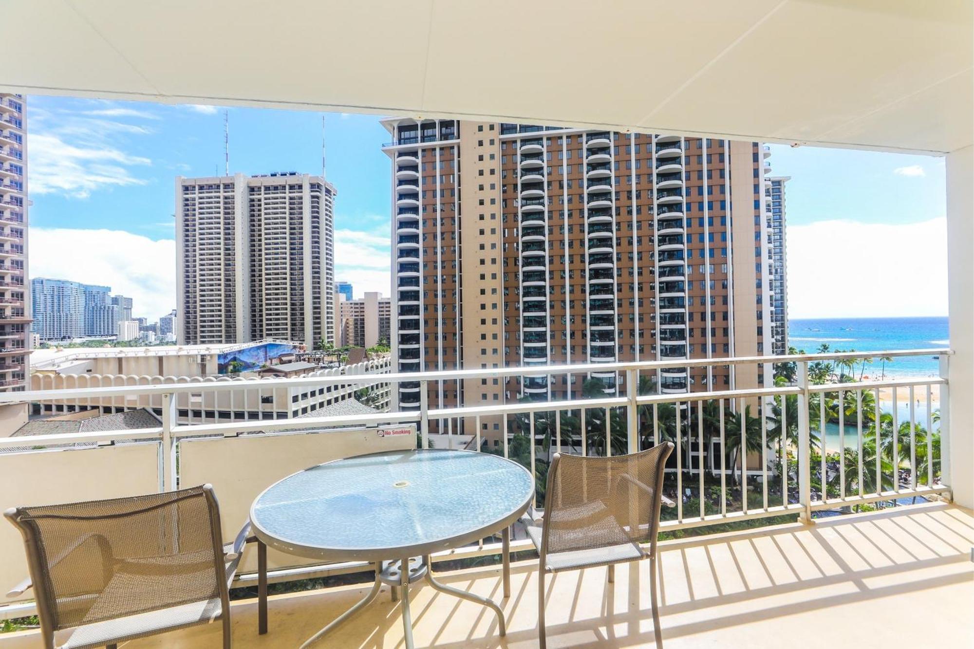 Ilikai Tower One Bedroom Lagoon View Waikiki Condos With Lanai & Free Wifi Χονολουλού Δωμάτιο φωτογραφία